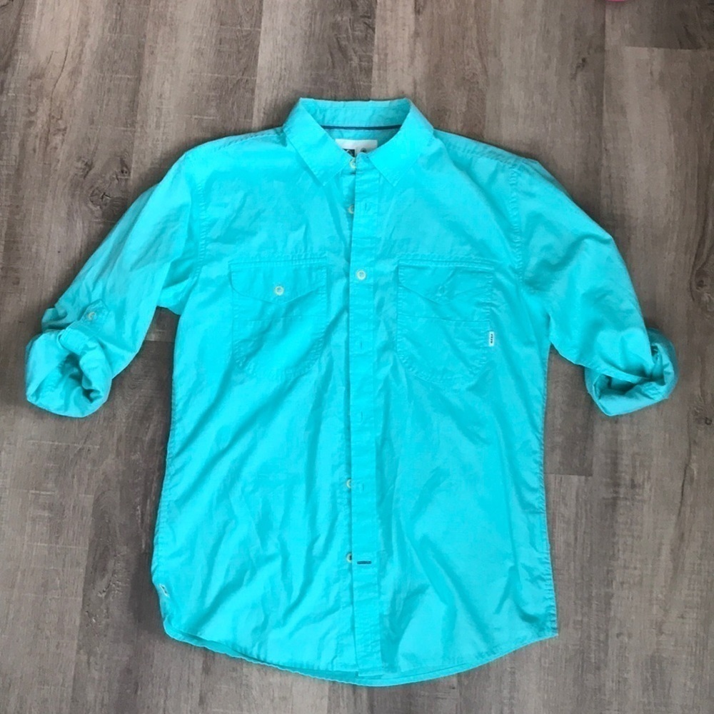Men’s small button down REEF shirt